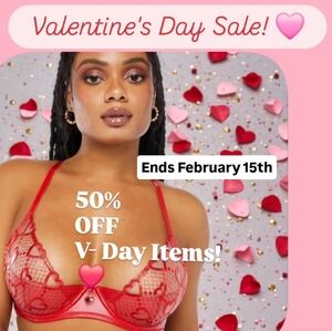 50% OFF Valentine's Day Items